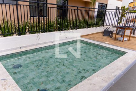 Área comum - Piscina de kitnet/studio à venda com 1 quarto, 28m² em Km 18, Osasco