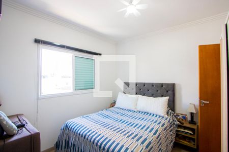 Quarto 1 - Suíte de casa à venda com 2 quartos, 110m² em Jardim, Santo André