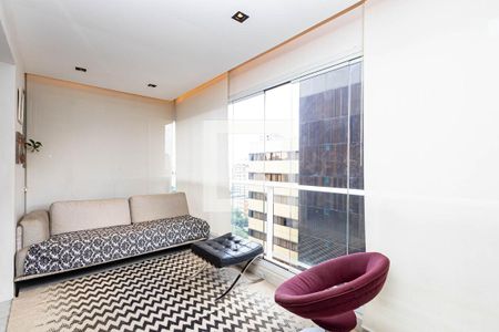 Sala/Varanda de apartamento à venda com 1 quarto, 50m² em Consolação, São Paulo