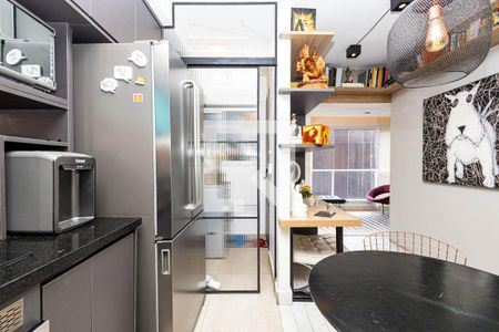 Cozinha de apartamento à venda com 1 quarto, 50m² em Consolação, São Paulo
