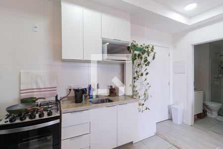 Cozinha de apartamento à venda com 1 quarto, 36m² em Presidente Altino, Osasco