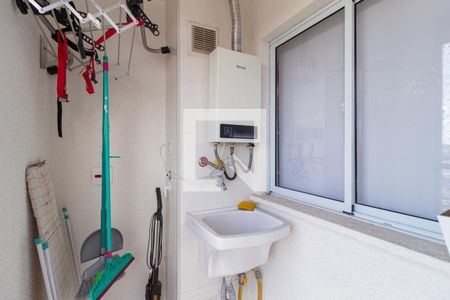 Área de serviço de apartamento à venda com 1 quarto, 36m² em Presidente Altino, Osasco