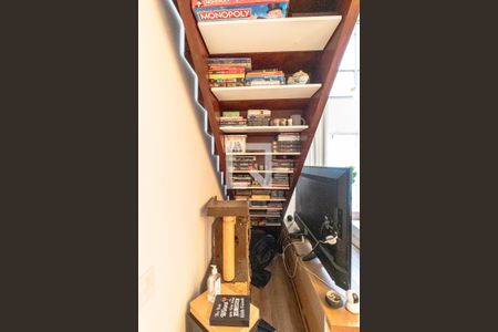 Sala de apartamento à venda com 1 quarto, 55m² em Moema, São Paulo