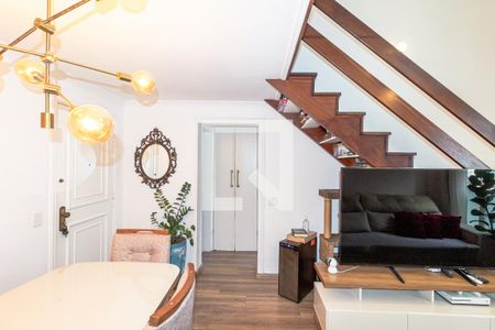 Sala de apartamento à venda com 1 quarto, 55m² em Moema, São Paulo