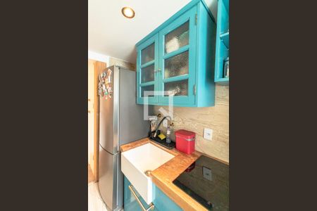 Cozinha de apartamento à venda com 1 quarto, 55m² em Moema, São Paulo