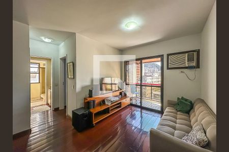 Sala de apartamento à venda com 2 quartos, 74m² em Botafogo, Rio de Janeiro