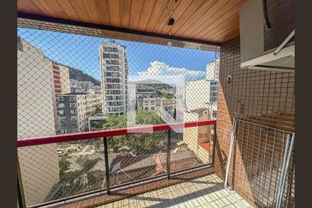 Sala de apartamento à venda com 2 quartos, 74m² em Botafogo, Rio de Janeiro