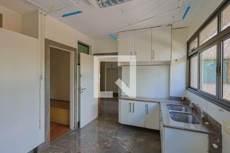Cozinha de apartamento à venda com 4 quartos, 274m² em Belvedere, Belo Horizonte