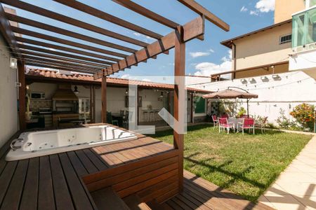 Varanda gourmet de casa à venda com 3 quartos, 280m² em Planalto, Belo Horizonte
