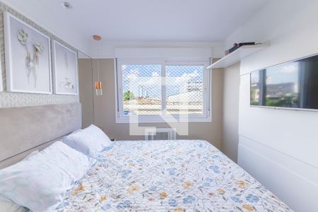 Suíte de apartamento à venda com 2 quartos, 69m² em São João, Porto Alegre