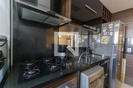 Cozinha de apartamento à venda com 2 quartos, 69m² em São João, Porto Alegre