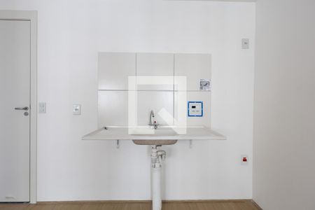 Sala / Quarto / Cozinha de apartamento para alugar com 1 quarto, 32m² em Santo Cristo, Rio de Janeiro