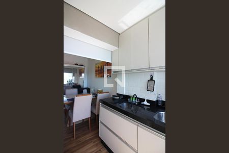 Cozinha de kitnet/studio para alugar com 1 quarto, 40m² em Jardim do Mar, São Bernardo do Campo