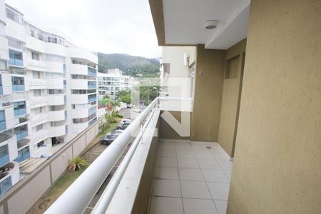 Varanda da Sala de apartamento para alugar com 2 quartos, 62m² em Freguesia (jacarepaguá), Rio de Janeiro