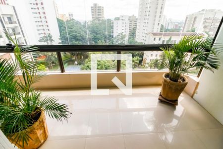 Varanda da Sala de apartamento à venda com 5 quartos, 309m² em Vila Suzana, São Paulo