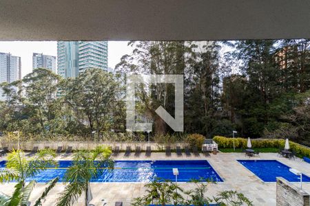 Vista Sala de apartamento à venda com 3 quartos, 178m² em Vila Andrade, São Paulo