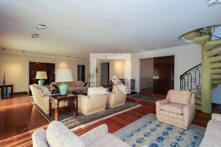 Sala de apartamento à venda com 4 quartos, 945m² em Real Parque, São Paulo