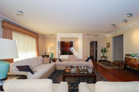 Sala de apartamento à venda com 4 quartos, 945m² em Real Parque, São Paulo