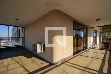 Varanda da Sala de apartamento à venda com 4 quartos, 945m² em Real Parque, São Paulo