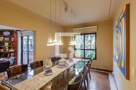 Sala de Jantar de apartamento à venda com 4 quartos, 368m² em Paraíso do Morumbi, São Paulo