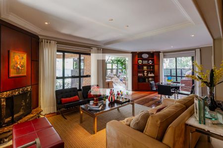 Sala de Estar de apartamento à venda com 4 quartos, 368m² em Paraíso do Morumbi, São Paulo