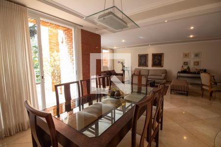Sala de Jantar de casa à venda com 5 quartos, 509m² em Santo Amaro, São Paulo