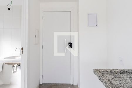 Cozinha de kitnet/studio para alugar com 1 quarto, 26m² em Barra Funda, São Paulo