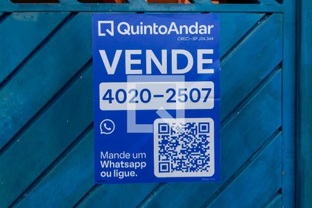 Placa Instalada de casa à venda com 3 quartos, 190m² em Jardim Monte Azul, São Paulo