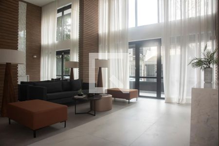Hall social de apartamento à venda com 1 quarto, 55m² em Vila Clementino, São Paulo