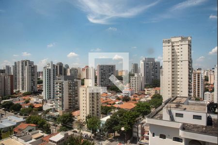Vista da Varanda de apartamento à venda com 1 quarto, 55m² em Vila Clementino, São Paulo