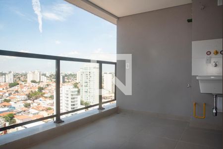 Varanda de apartamento à venda com 1 quarto, 55m² em Vila Clementino, São Paulo