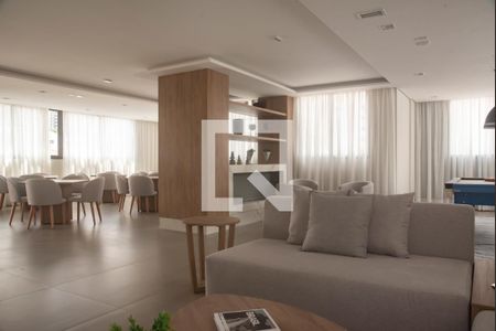 Área comum - Salão de festas de apartamento à venda com 1 quarto, 55m² em Vila Clementino, São Paulo