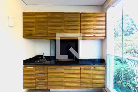 Varanda da Sala de apartamento à venda com 3 quartos, 130m² em Paraíso do Morumbi, São Paulo