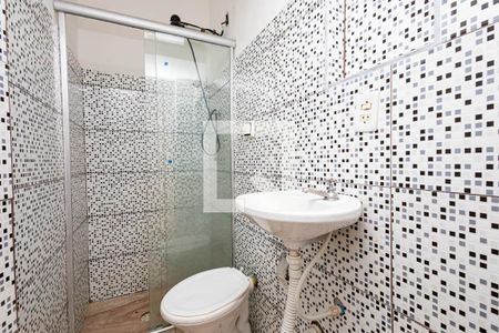 Banheiro de kitnet/studio para alugar com 1 quarto, 35m² em Bela Vista, São Paulo