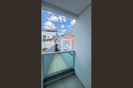 Varanda da Suíte 2 de casa à venda com 3 quartos, 250m² em Parque Oratório, Santo André