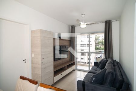 Sala de apartamento para alugar com 2 quartos, 55m² em Bela Vista, São Paulo