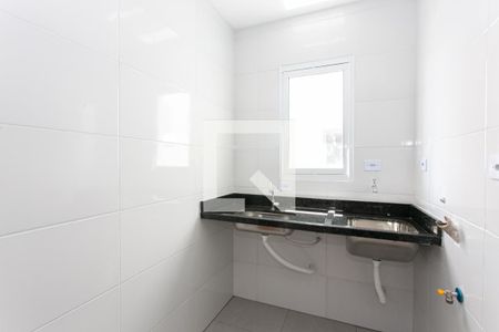 Cozinha de apartamento à venda com 1 quarto, 27m² em Vila Carrão, São Paulo