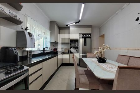 Cozinha de casa à venda com 3 quartos, 163m² em Vila Francisco Matarazzo, Santo André