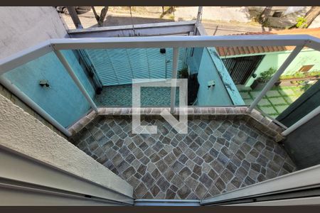 Sacada da Suíte 3 de casa à venda com 3 quartos, 163m² em Vila Francisco Matarazzo, Santo André
