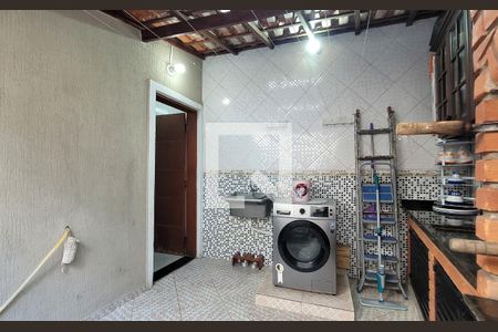 Área de Serviço de casa à venda com 3 quartos, 163m² em Vila Francisco Matarazzo, Santo André
