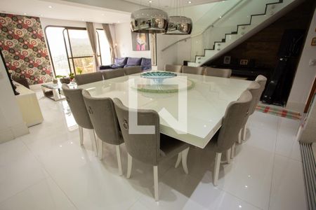 Sala de Jantar de apartamento à venda com 4 quartos, 347m² em Vila Nova Cachoeirinha, São Paulo