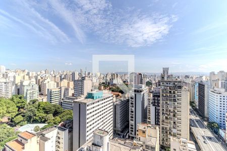 Vista de kitnet/studio à venda com 1 quarto, 28m² em Vila Buarque, São Paulo