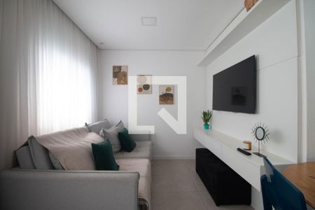 Sala de apartamento para alugar com 1 quarto, 35m² em Santo Amaro, São Paulo