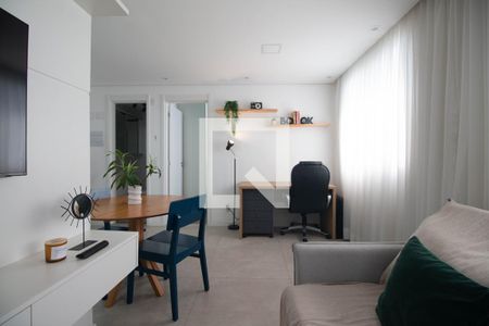 Sala de apartamento para alugar com 1 quarto, 35m² em Santo Amaro, São Paulo