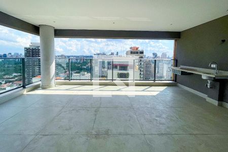 Varanda de apartamento à venda com 4 quartos, 175m² em Pinheiros, São Paulo