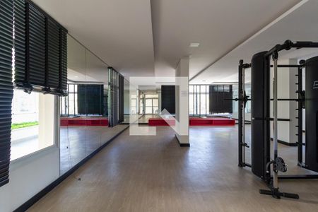 Área comum - Academia de apartamento para alugar com 1 quarto, 42m² em Barra Funda, São Paulo