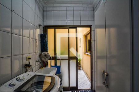 Cozinha e Área de Serviço de apartamento à venda com 2 quartos, 68m² em Vila Valparaíso, Santo André
