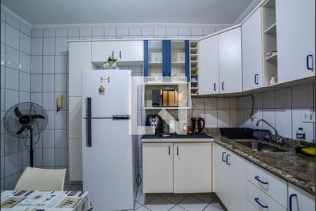 Cozinha e Área de Serviço de apartamento à venda com 2 quartos, 68m² em Vila Valparaíso, Santo André