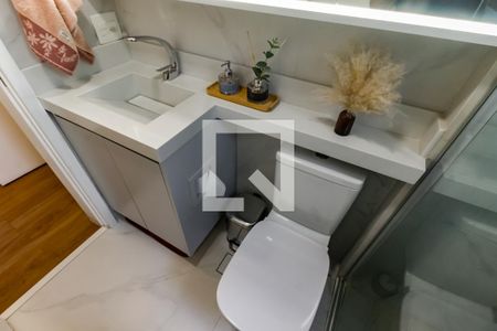 Banheiro da Suíte de apartamento para alugar com 2 quartos, 75m² em Vila Andrade, São Paulo