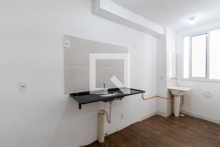 Cozinha de apartamento para alugar com 2 quartos, 38m² em Jardim America da Penha, São Paulo